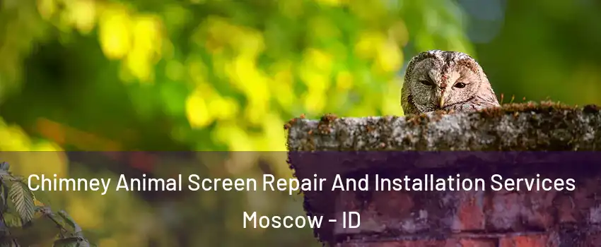  Chimney Animal Screen Repair And Installation Services Moscow - ID