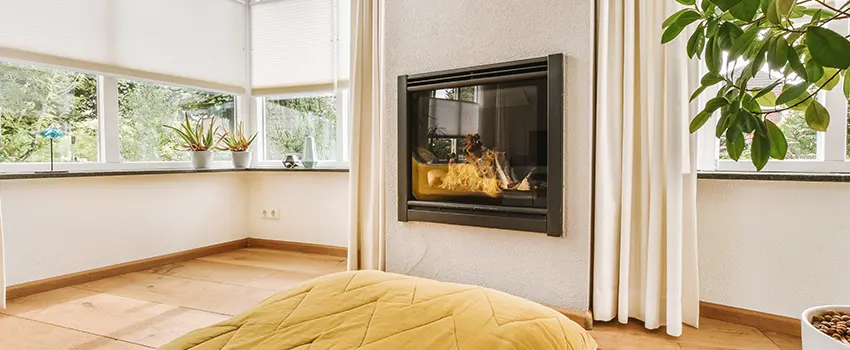 Residential Fireplace Ceramic Glass Installation in Moscow, ID