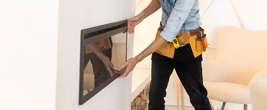 Metal Fireplace Installation in Moscow, Idaho