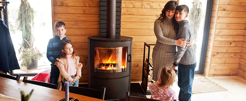 Morso Cast Iron Fireplace Insert Installation in Moscow, Idaho