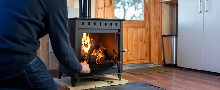Open Hearth Wood Fireplace Installation in Moscow, ID