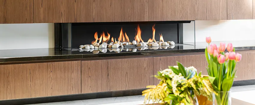 Double-height Fireplace Design Refurbishment in Moscow, Idaho