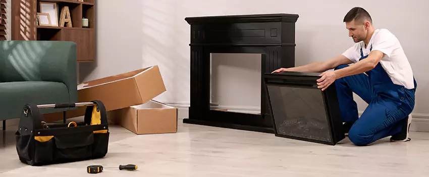 Old Rusted Metal Fireplace Repair And Replacement in Moscow, ID